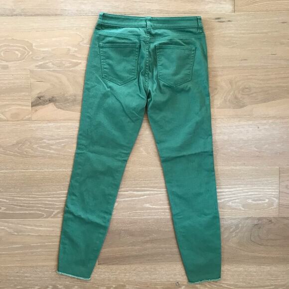 Vineyard Vines Raw Edge Skinny Jeans Green - Picture 2 of 4
